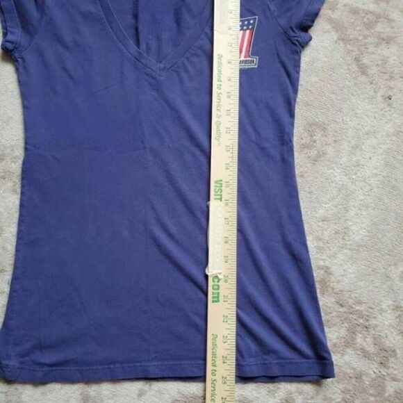 Harley-Davidson Smoky Mountain Gatlinburg Navy Womens SZ M - Picture 8 of 8